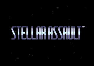 Stellar Assault title screen for Super 32X